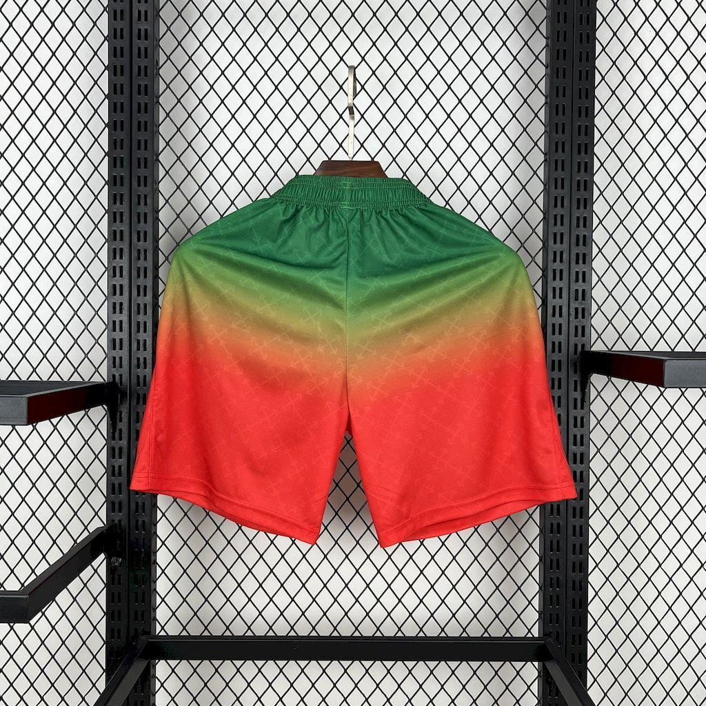 Ac Milan Co Branded Edition 2025/26 Pantalón Corto Rojo Verde - Bota de Oro Tienda