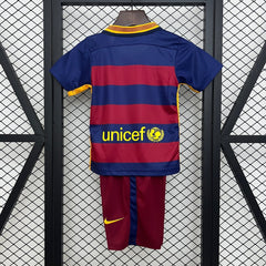 BARCELONA PRIMERA EQUIPACIÓN 15/16 NIÑOS RETRO - Bota de Oro Tienda