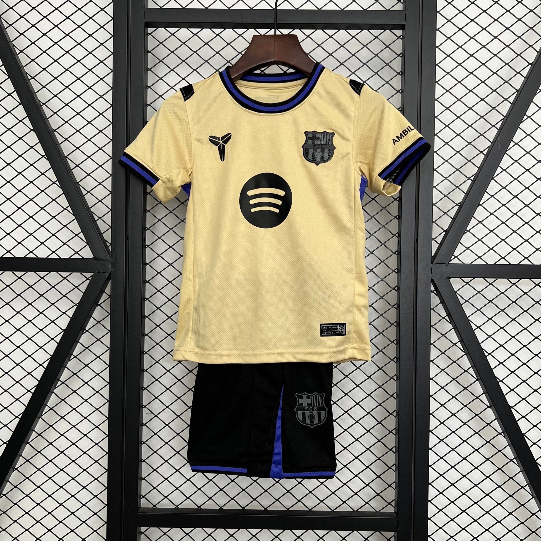 BARCELONA SEGUNDA EQUIPACIÓN 25/26 NIÑOS - Bota de Oro Tienda