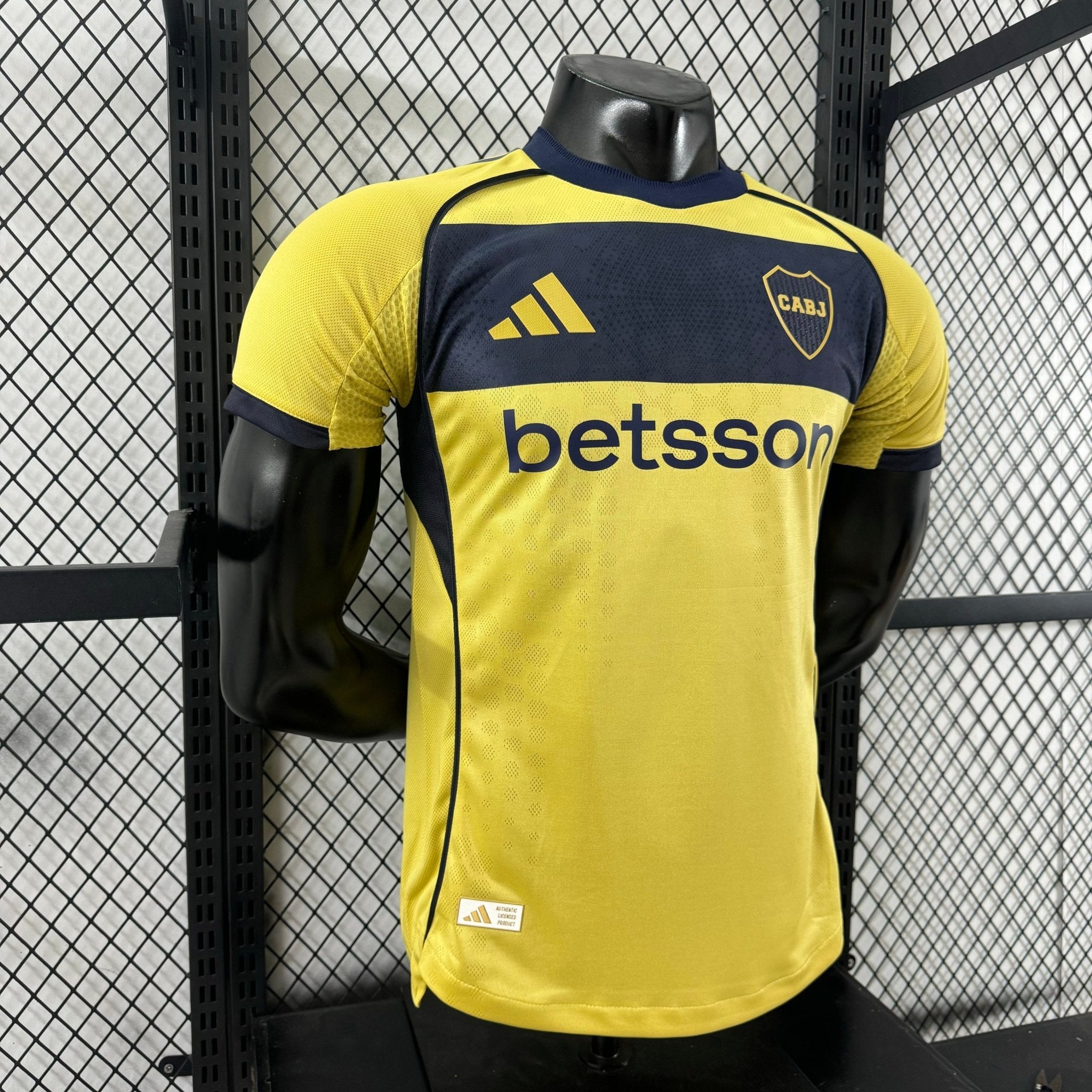 BOCA JUNIORS SEGUNDA EQUIPACIÓN 25/26 (VERSIÓN JUGADOR) - Bota de Oro Tienda