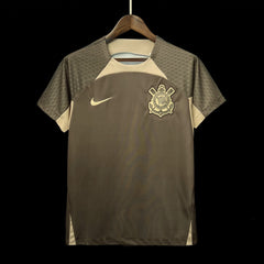 CORINTHIAS CALENTAMIENTO ENTRENAMIENTO GRIS 24/25 HOMBRE - Bota de Oro Tienda