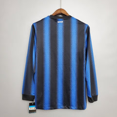 INTER DE MILAN II 10/11 HOMBRE (RETRO) MANGA LARGA - Bota de Oro Tienda