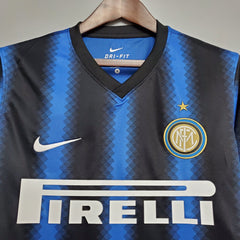 INTER DE MILAN II 10/11 HOMBRE (RETRO) MANGA LARGA - Bota de Oro Tienda