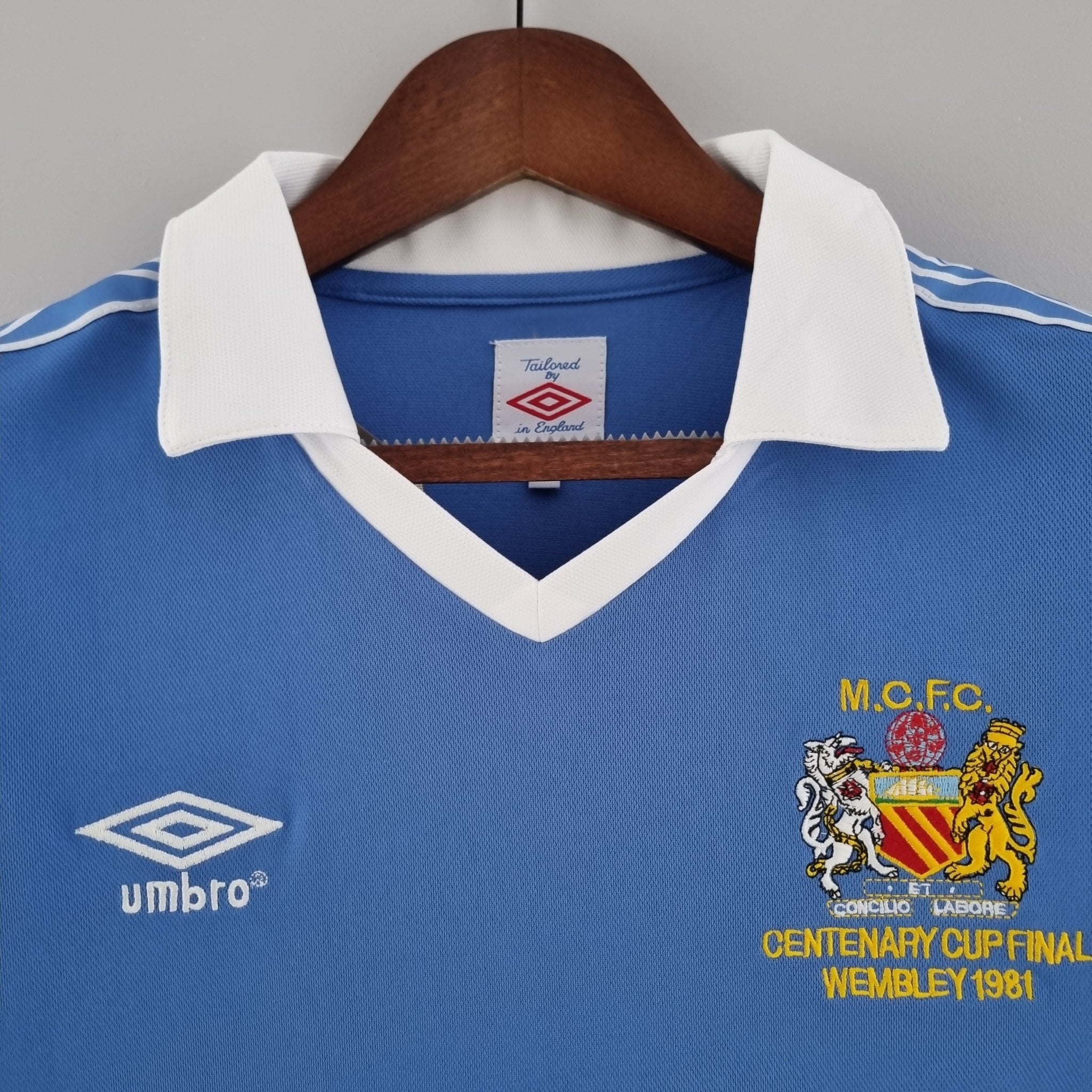 MANCHESTER CITY 81/82 HOMBRE (RETRO) - Bota de Oro Tienda
