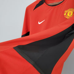 MANCHESTER UNITED I 02/03 HOMBRE (RETRO) MANGA LARGA - Bota de Oro Tienda