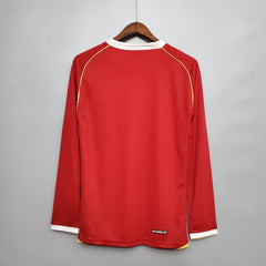 MANCHESTER UNITED I 06/07 HOMBRE (RETRO) MANGA LARGA - Bota de Oro Tienda