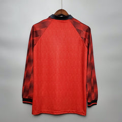 MANCHESTER UNITED I 1996 HOMBRE (RETRO) MANGA LARGA - Bota de Oro Tienda