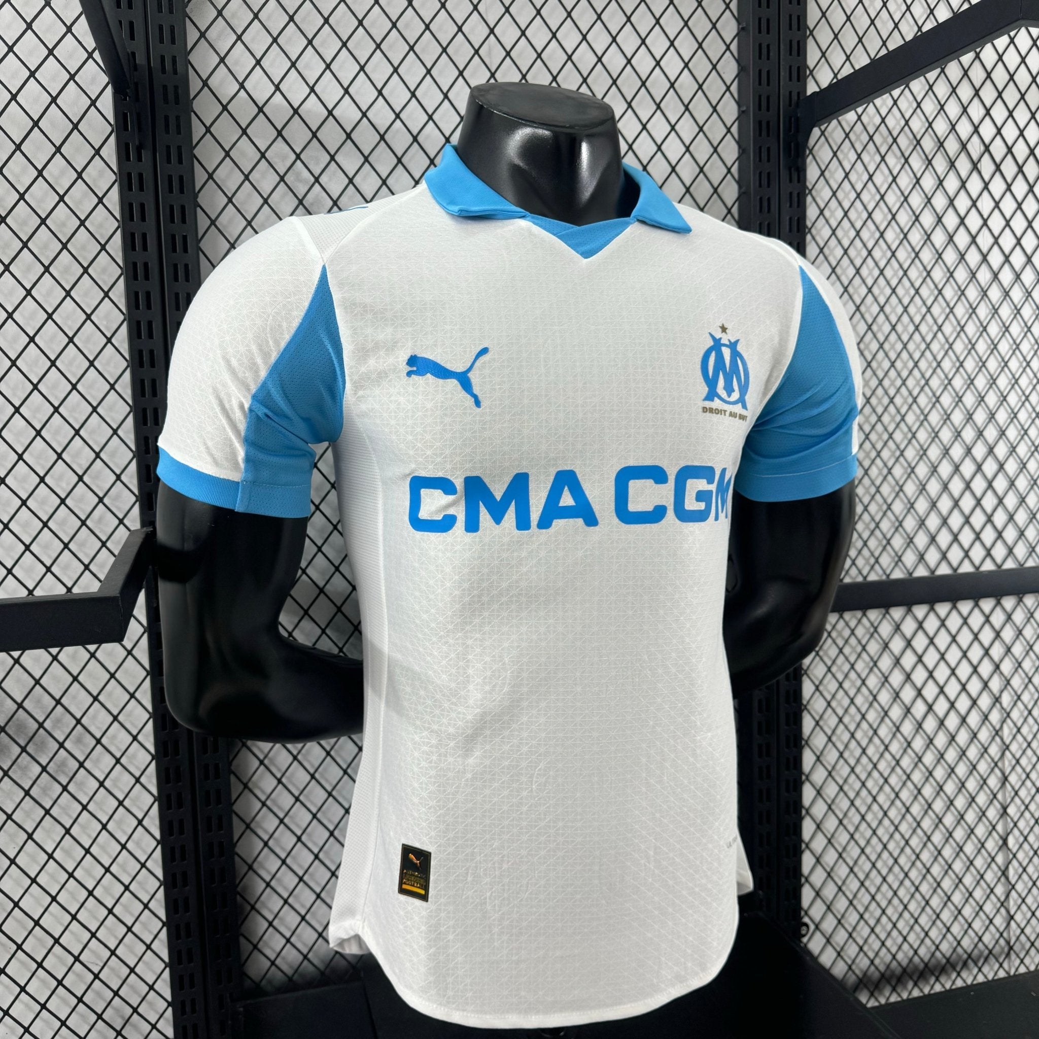 MARSEILLE PRIMERA EQUIPACIÓN 25/26 (VERSIÓN JUGADOR) - Bota de Oro Tienda