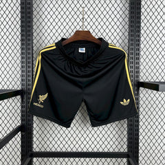 Mexico 2025/26 Pantalón Corto Dorado Negro - Bota de Oro Tienda