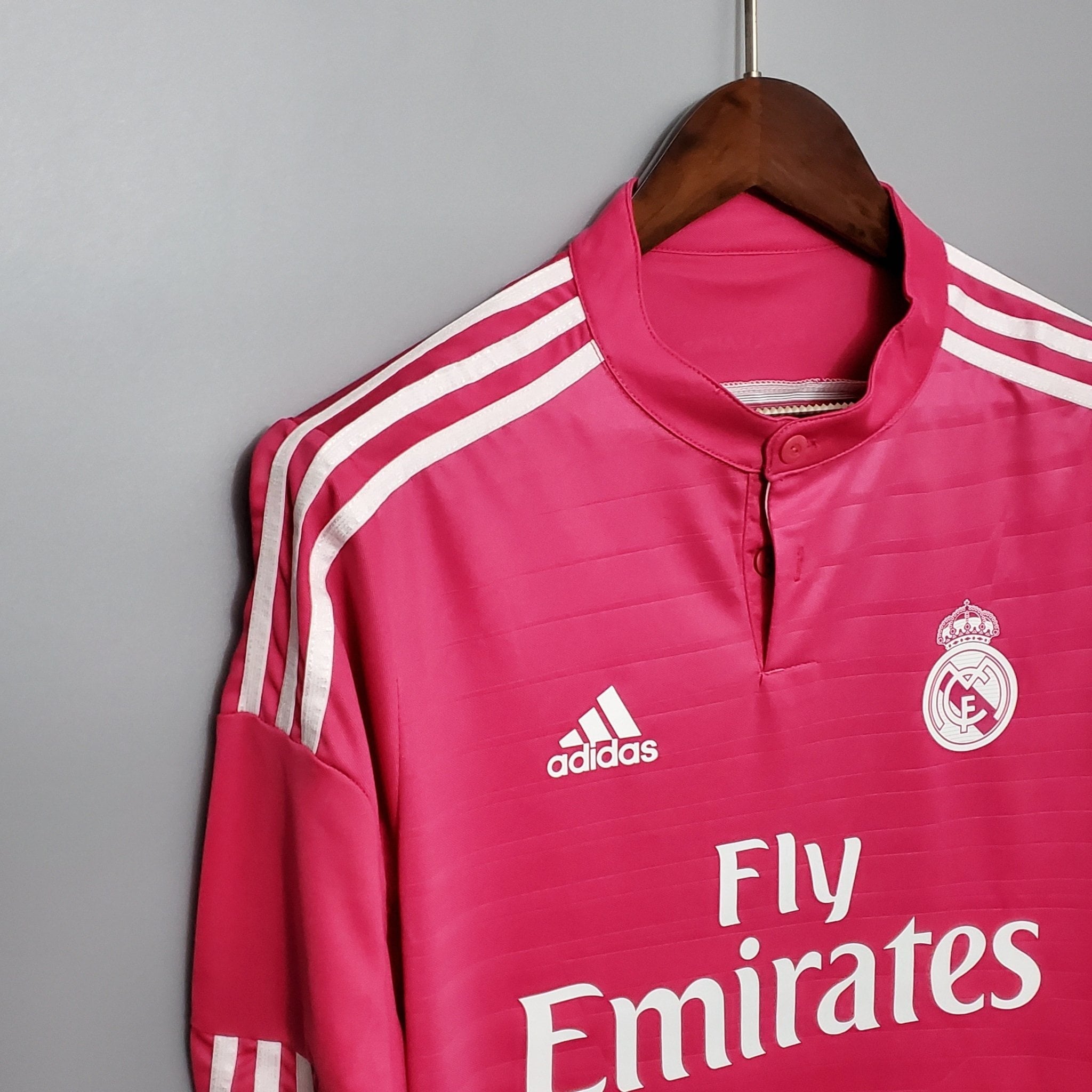 REAL MADRID III 14/15 MANGA LARGA HOMBRE (RETRO) - Bota de Oro Tienda