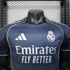 REAL MADRID SEGUNDA EQUIPACIÓN 25/26 (VERSIÓN JUGADOR) - Bota de Oro Tienda