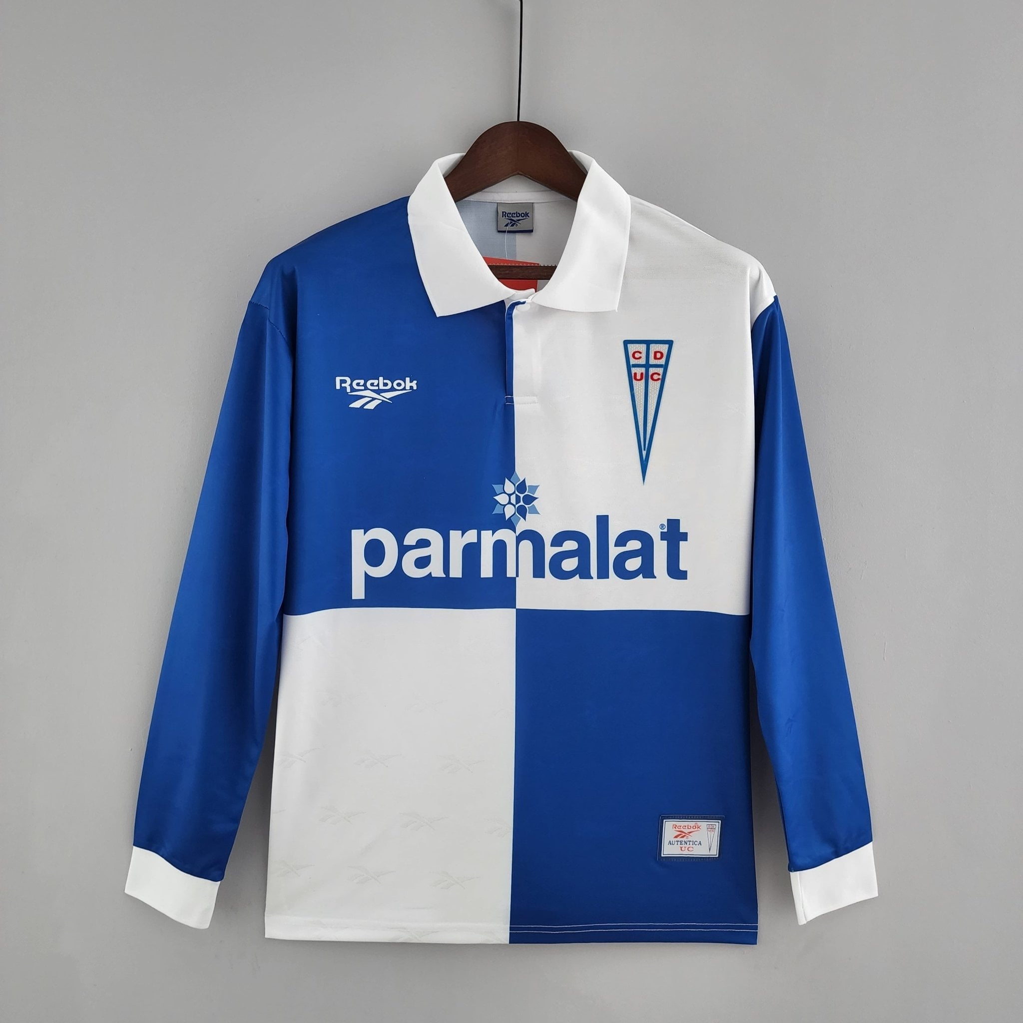UNIVERSIDAD CATÓLICA III 98 MANGA LARGA HOMBRE (RETRO) - Bota de Oro Tienda