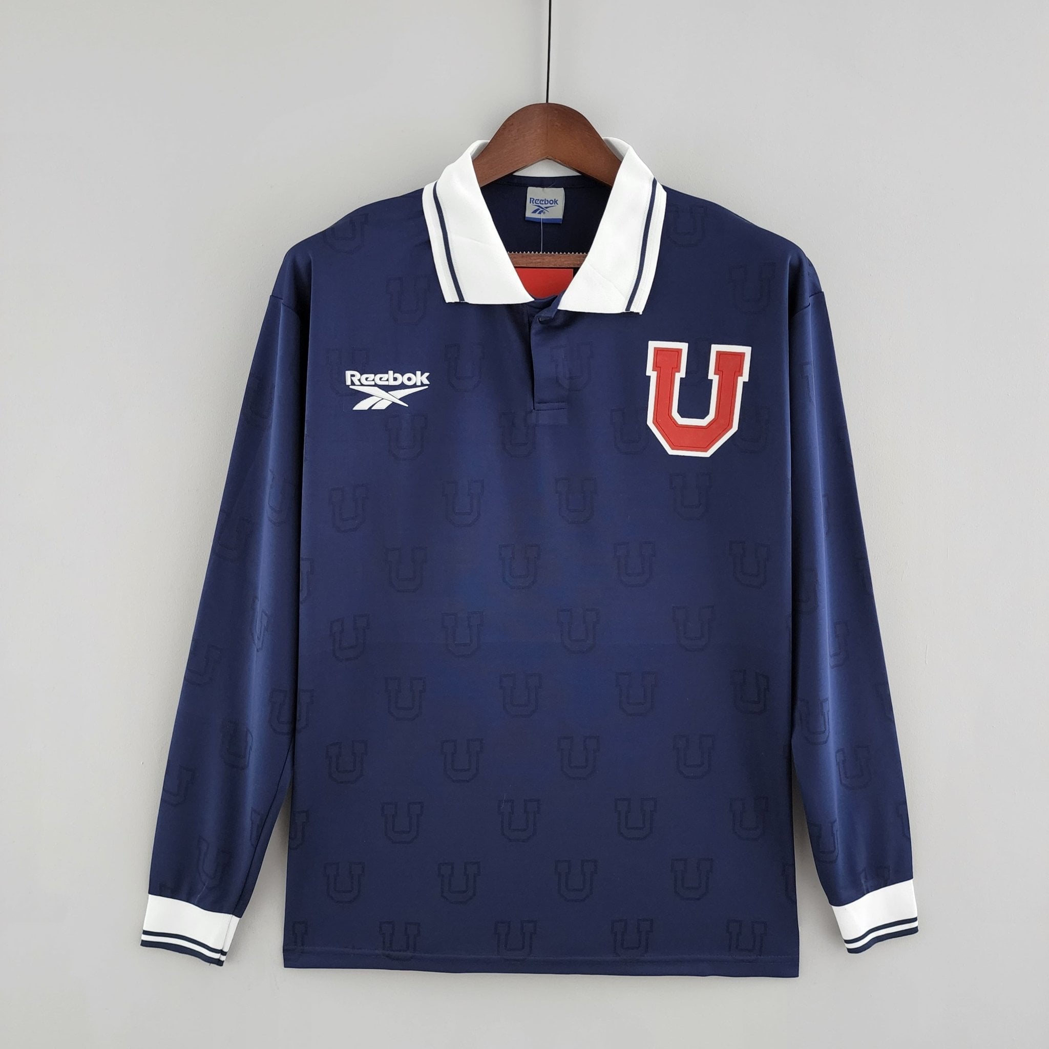 UNIVERSIDAD DE CHILE I 98 MANGA LARGA HOMBRE (RETRO) - Bota de Oro Tienda