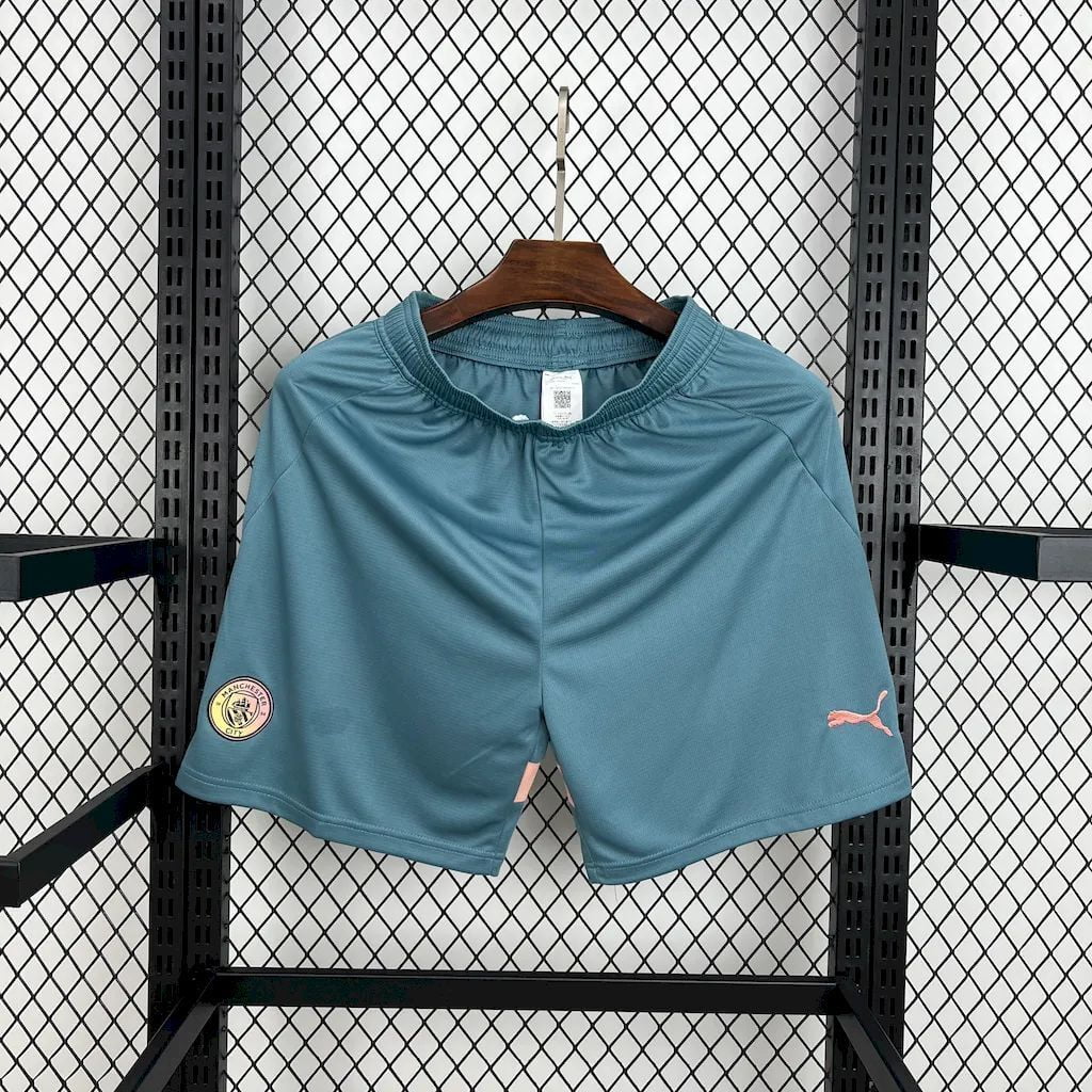 Manchester City 2024/25 Cuarta Equipación Pantalón Corto