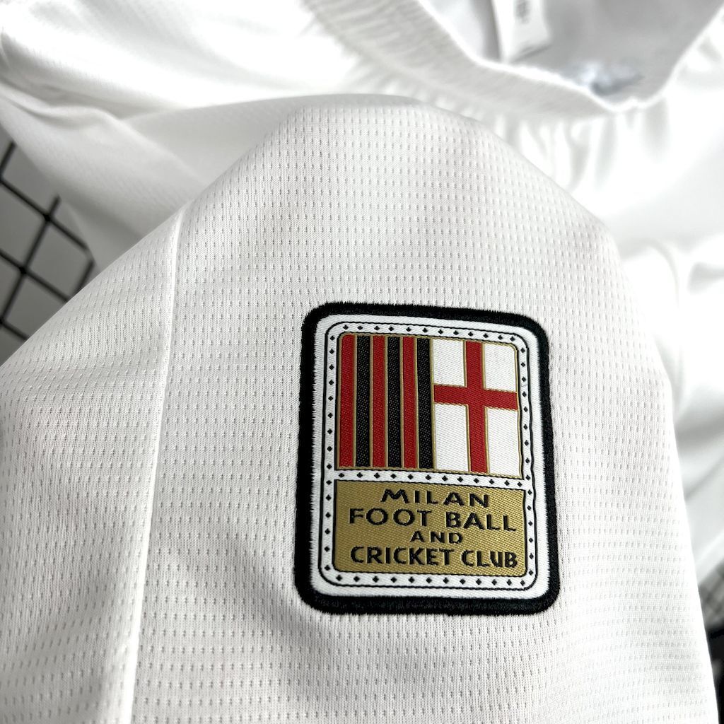 Ac Milan 125Th Anniversary Edition 2024/25 Pantalón Corto Blanco - Bota de Oro Tienda