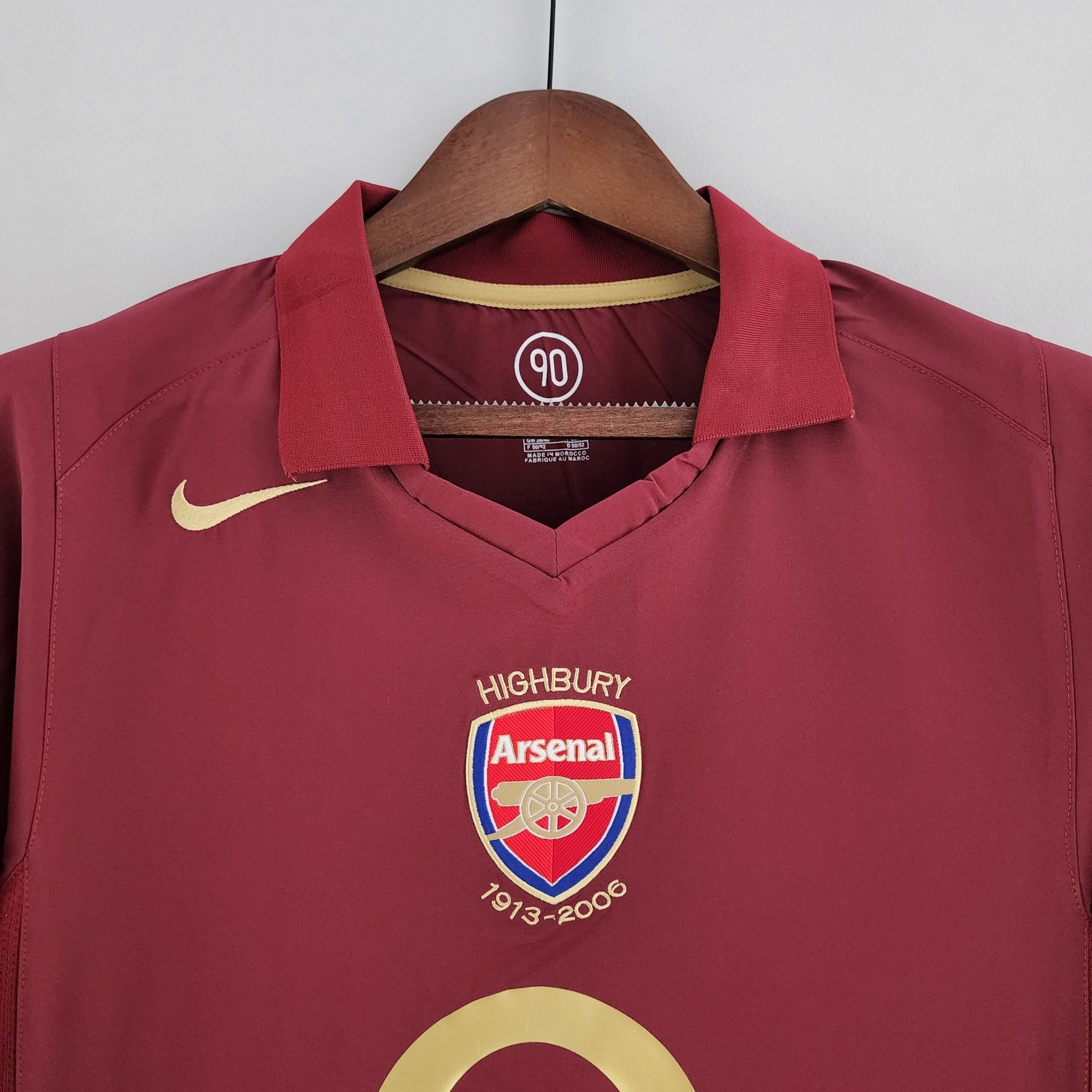 ARSENAL I 05/06 MANGA LARGA HOMBRE (RETRO) - Bota de Oro Tienda