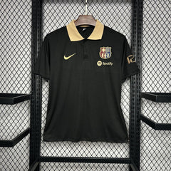 BARCELONA POLO BLACK 24/25 HOMBRE - Bota de Oro Tienda