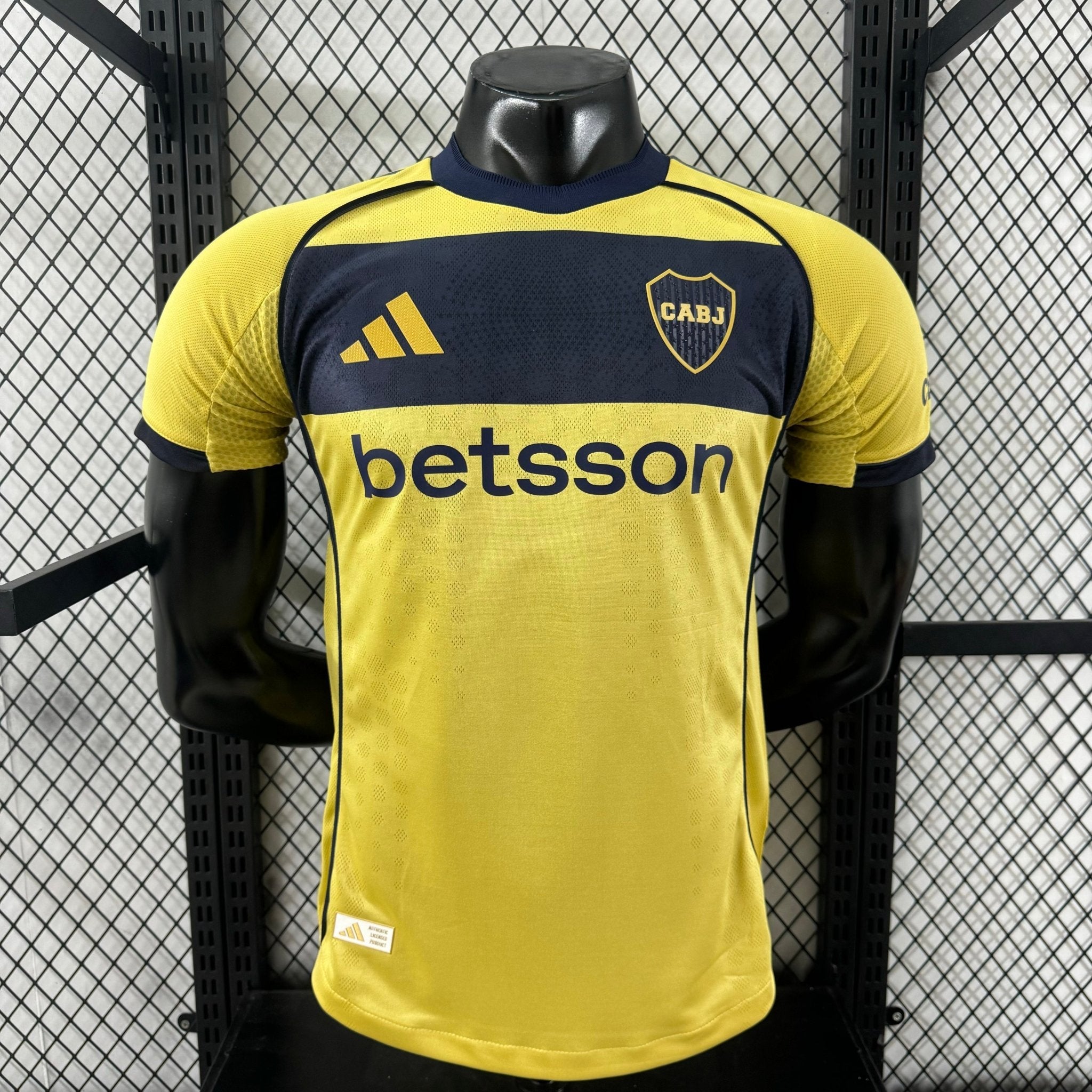 BOCA JUNIORS SEGUNDA EQUIPACIÓN 25/26 (VERSIÓN JUGADOR) - Bota de Oro Tienda