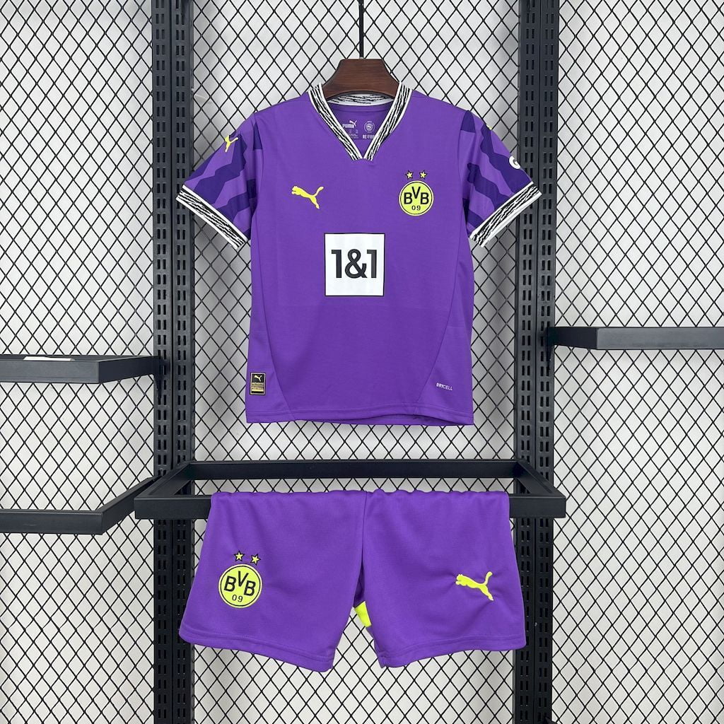 BORUSSIA DORTMUND EQUIPACIÓN PORTERO ESPECIAL 24/25 NIÑOS - Bota de Oro Tienda