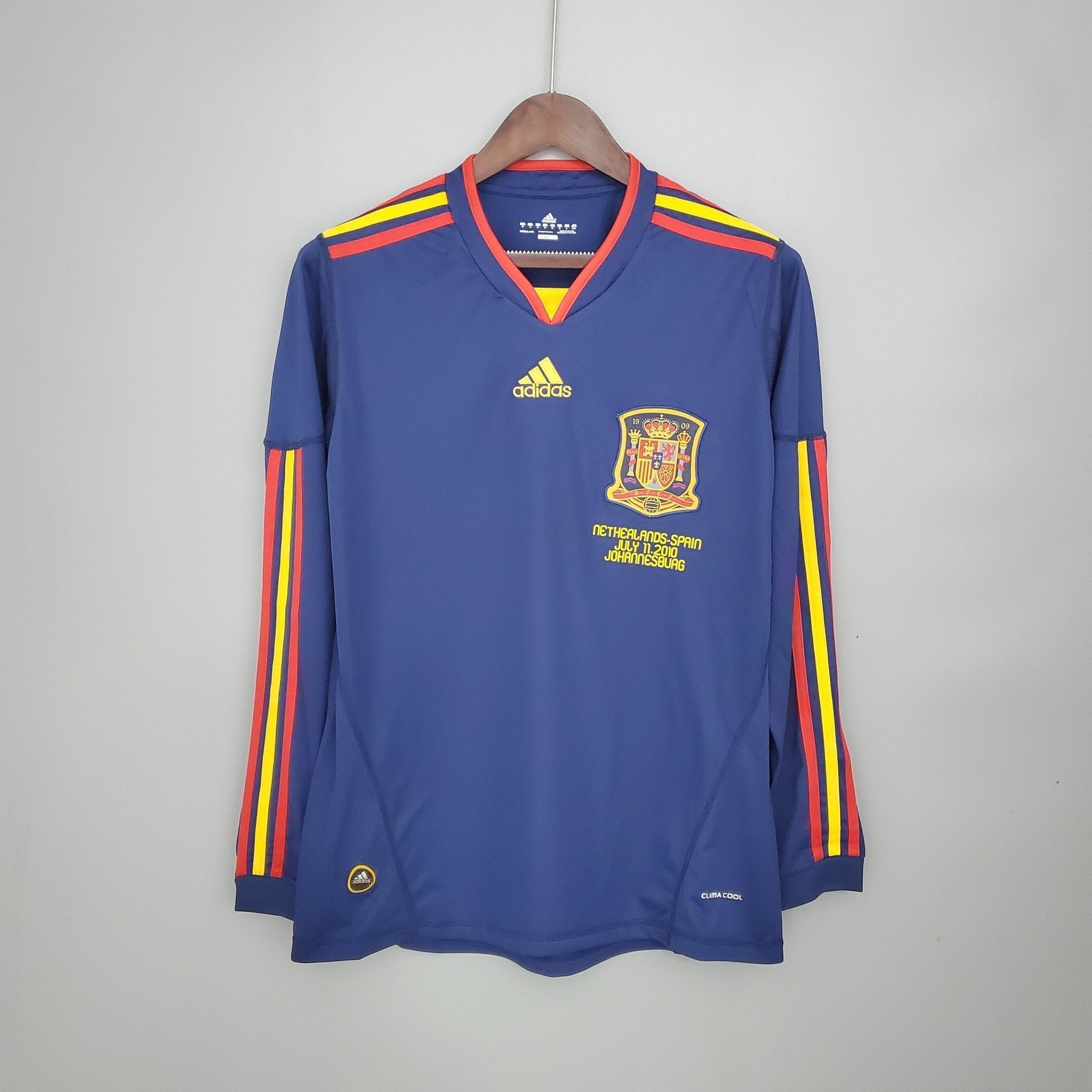 ESPAÑA ESPECIAL MUNDIAL I 2010 HOMBRE (RETRO) MANGA LARGA - Bota de Oro Tienda