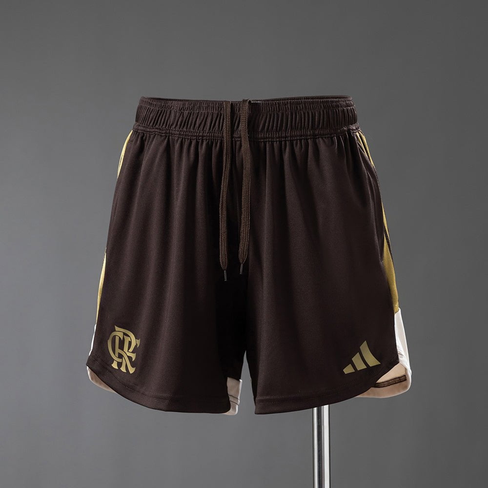 Flamengo Training 26/27 Pantalón Corto Marrón - Bota de Oro Tienda