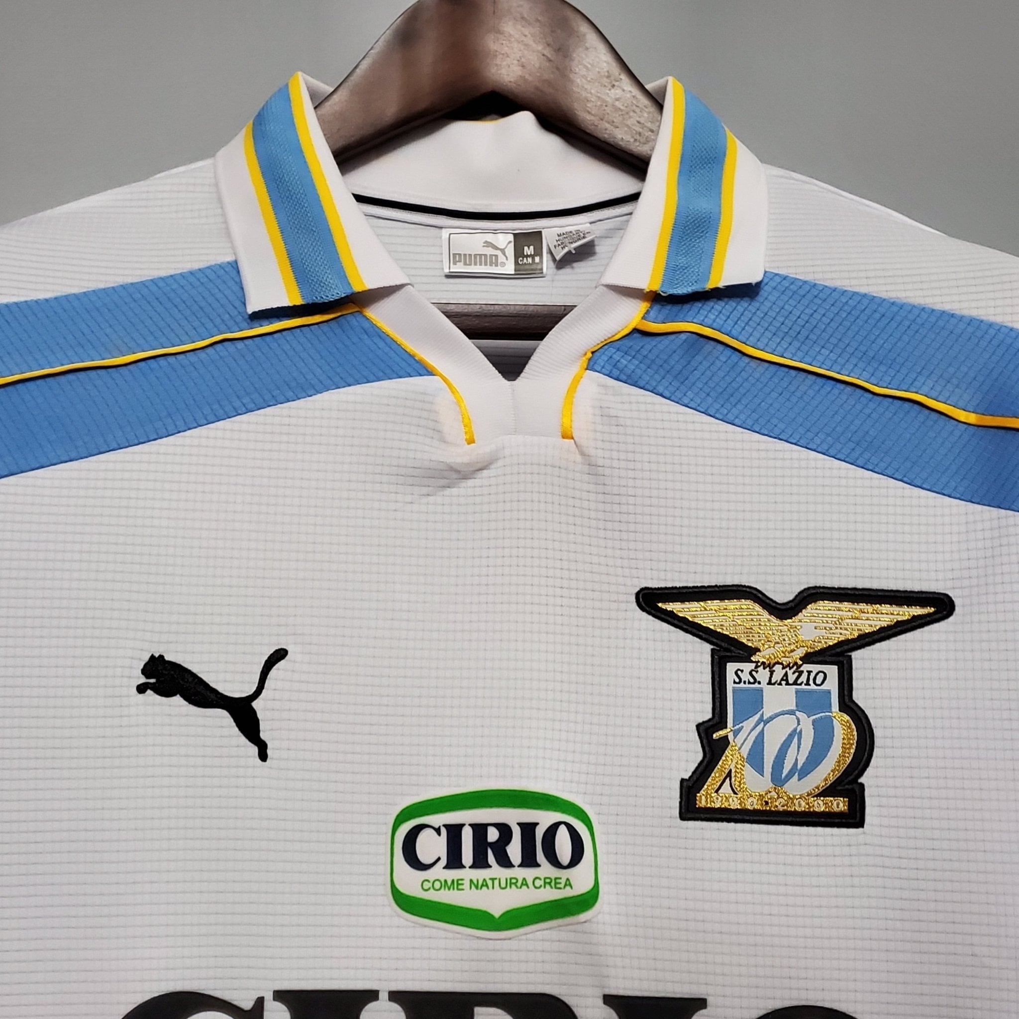 LAZIO II 00/01 HOMBRE (RETRO) MANGA LARGA - Bota de Oro Tienda