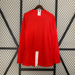 MANCHESTER UNITED I 07/08 (RETRO) MANGA LARGA - Bota de Oro Tienda