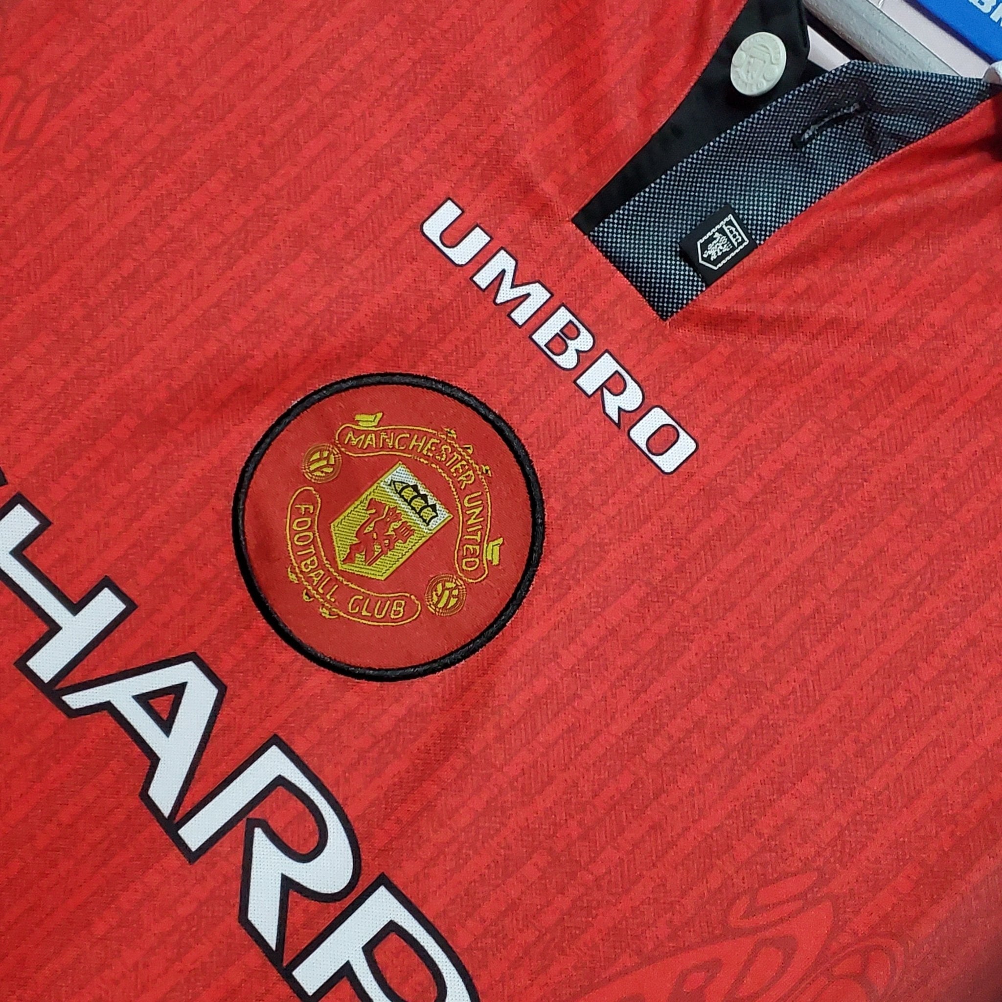 MANCHESTER UNITED I 1996 HOMBRE (RETRO) MANGA LARGA - Bota de Oro Tienda
