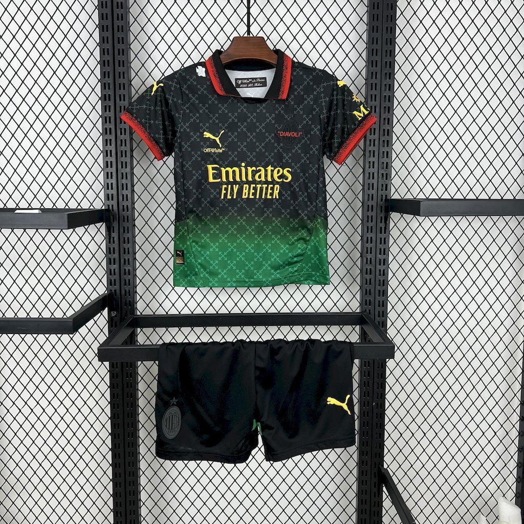 MILAN EQUIPACIÓN CO - BRADED 25/26 NIÑOS - Bota de Oro Tienda