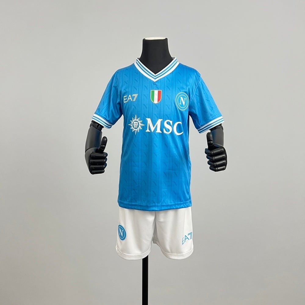 NAPOLI PRIMERA EQUIPACIÓN 25/26 NIÑOS - Bota de Oro Tienda