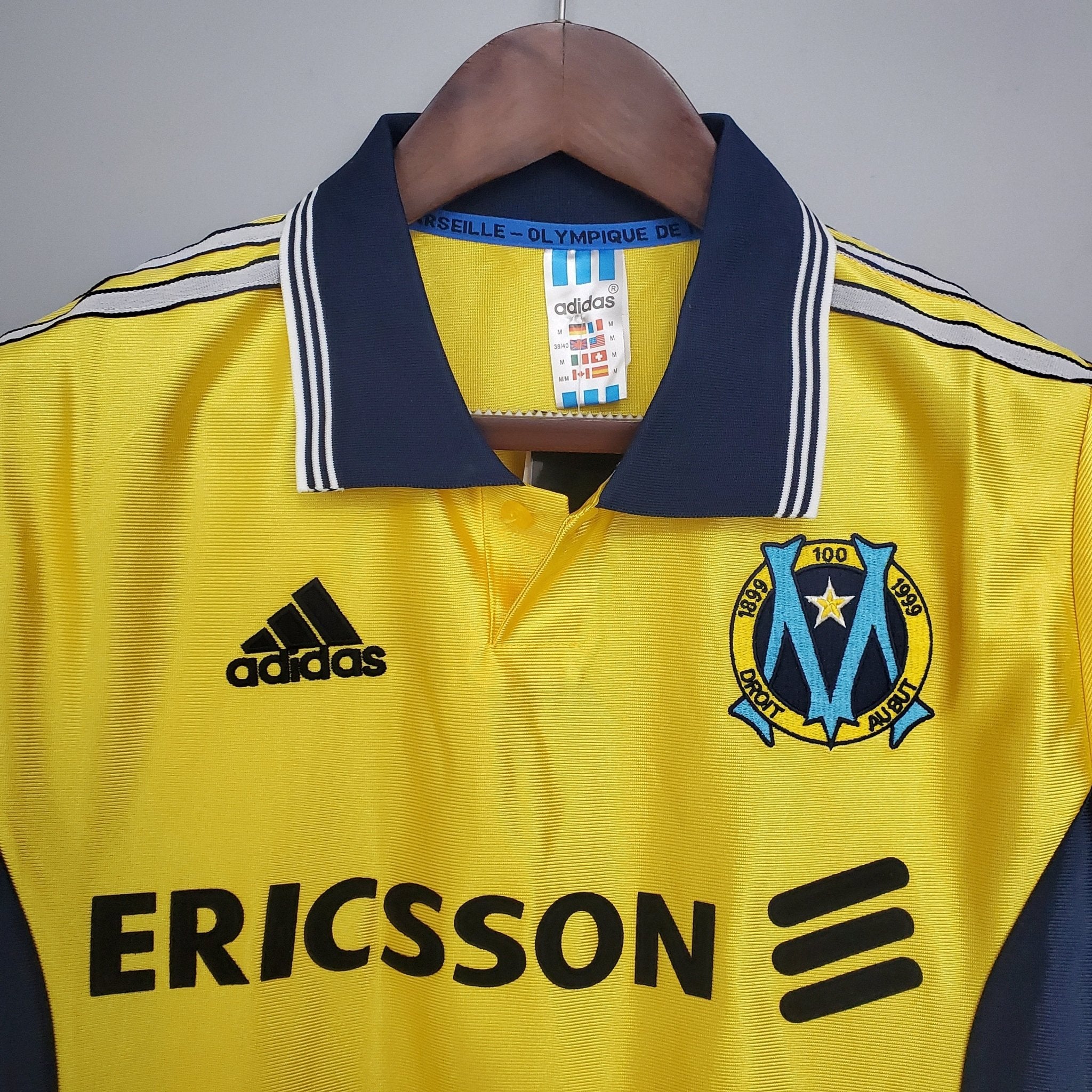 OLYMPIQUE MARSEILLE V 98/99 HOMBRE (RETRO) - Bota de Oro Tienda
