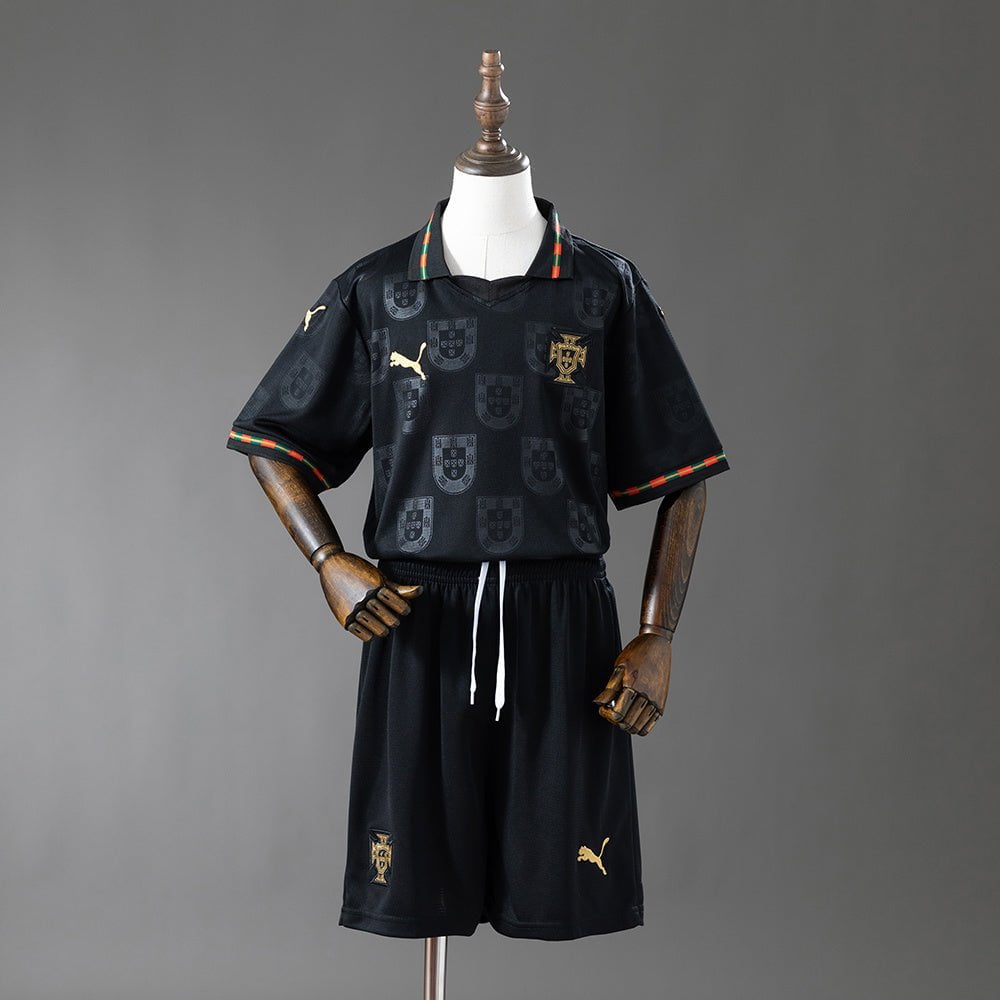 Portugal Negro Infantil 2026 Mundial - Bota de Oro Tienda