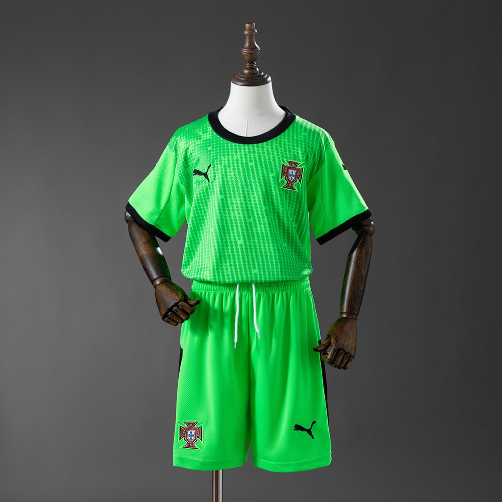 Portugal Verde Fluorescente Infantil 2026 Mundial - Bota de Oro Tienda