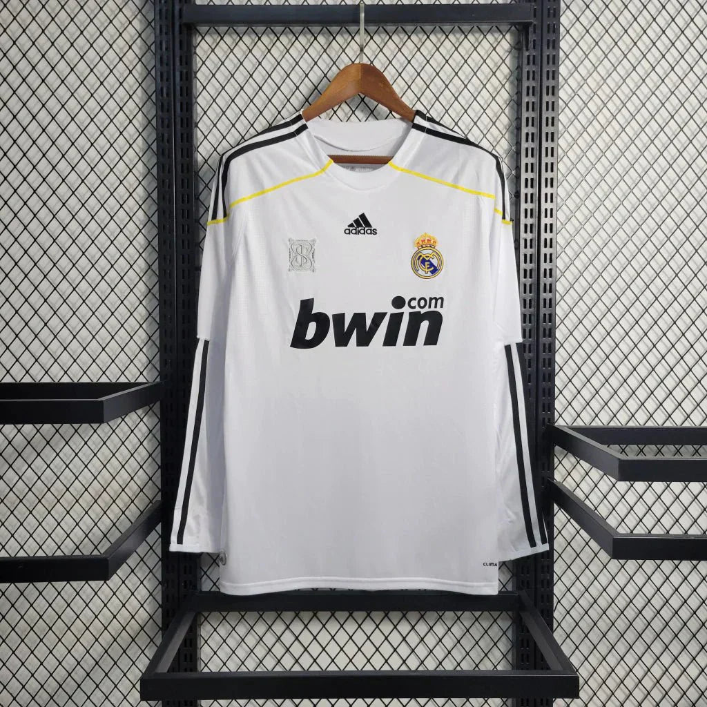 REAL MADRID I 09 - 10 MANGA LARGA RETRO - Bota de Oro Tienda