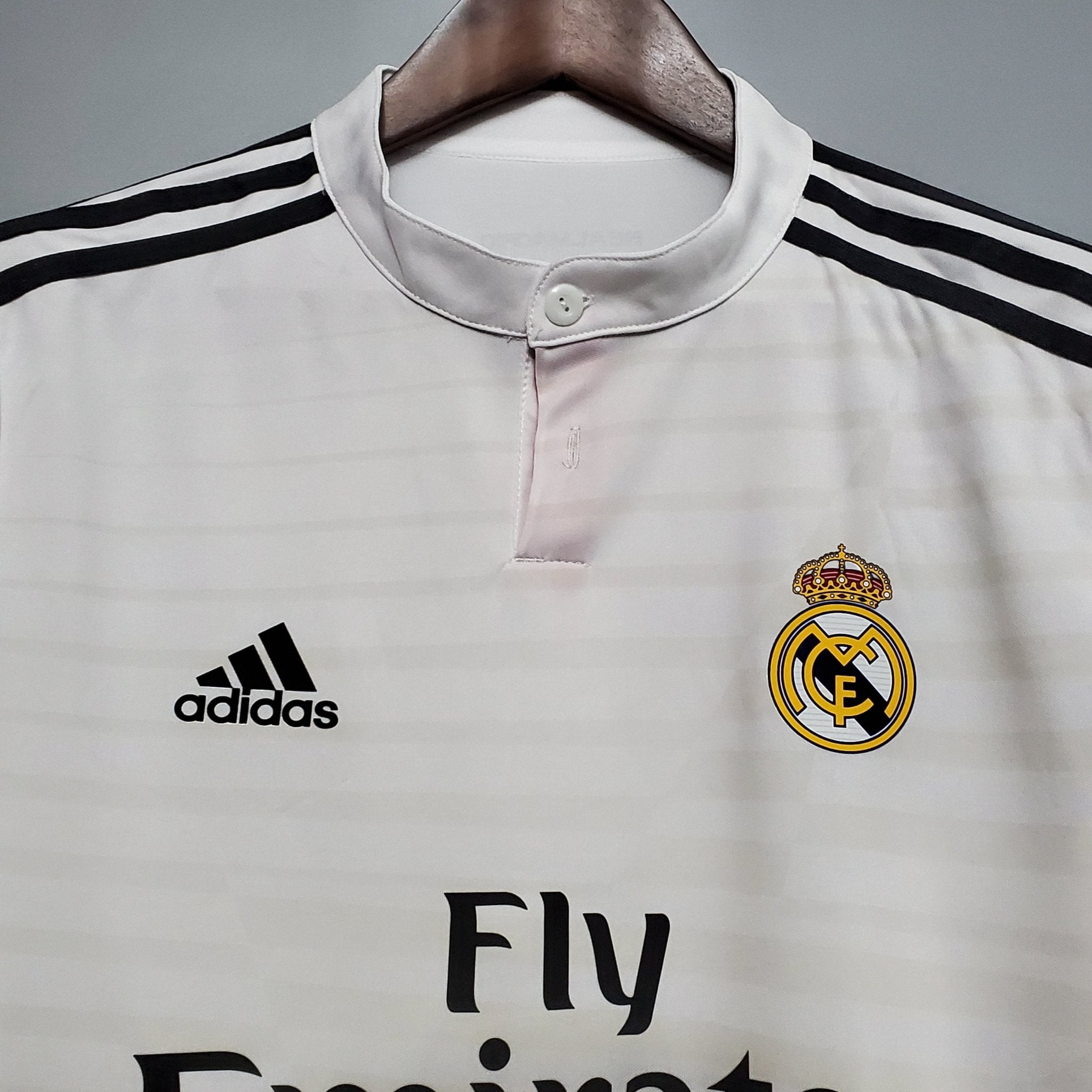 REAL MADRID I 14/15 MANGA LARGA HOMBRE (RETRO) - Bota de Oro Tienda