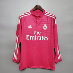 REAL MADRID III 14/15 MANGA LARGA HOMBRE (RETRO) - Bota de Oro Tienda
