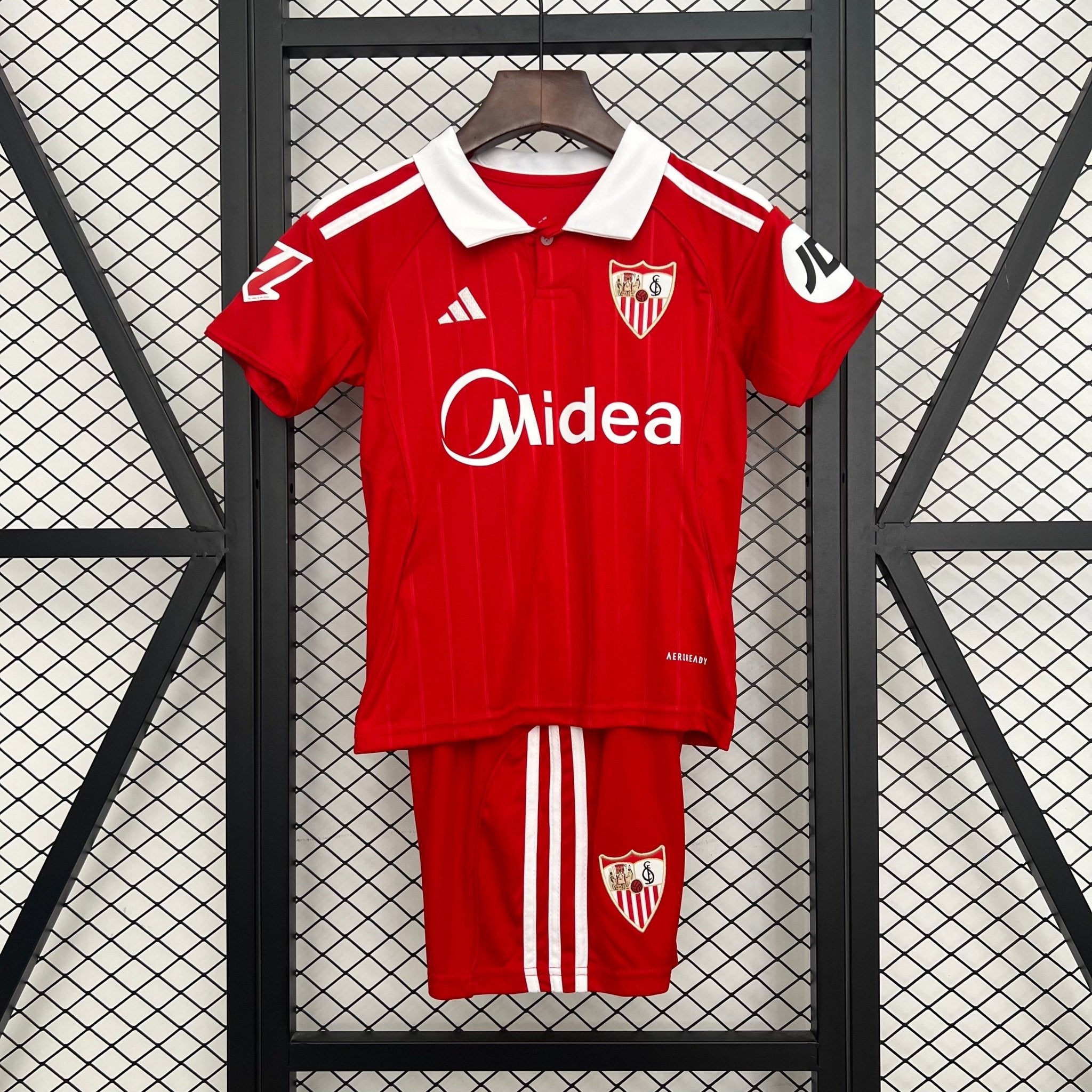 SEVILLA SEGUNDA EQUIPACIÓN 25/26 NIÑOS - Bota de Oro Tienda