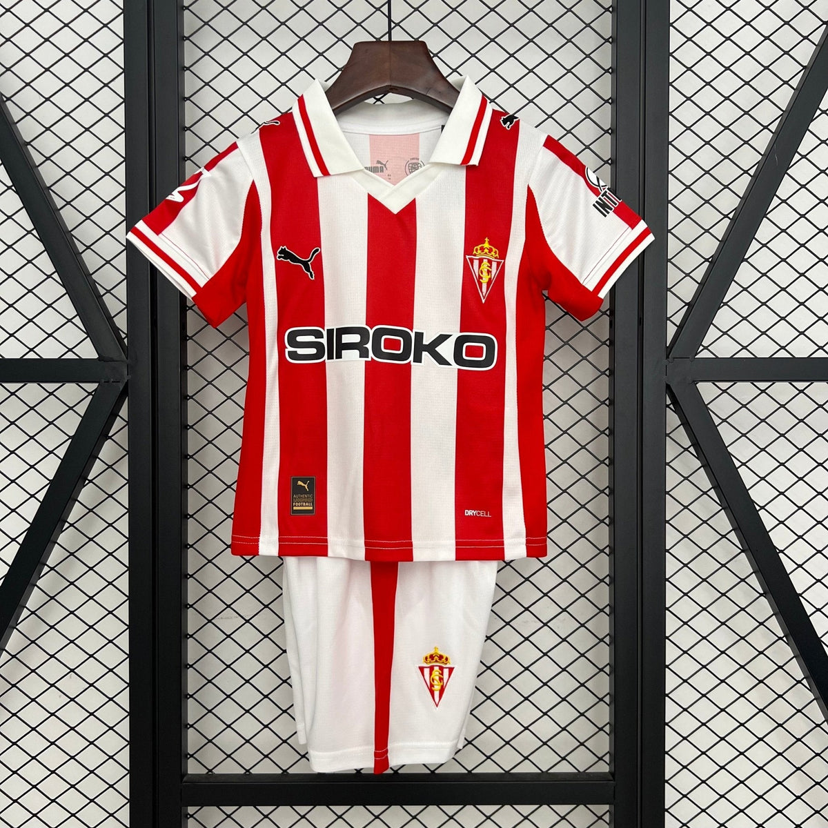 SPORTING GIJON PRIMERA EQUIPACIÓN 25/26 NIÑOS - Bota de Oro Tienda