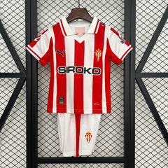 SPORTING GIJON PRIMERA EQUIPACIÓN 25/26 NIÑOS - Bota de Oro Tienda